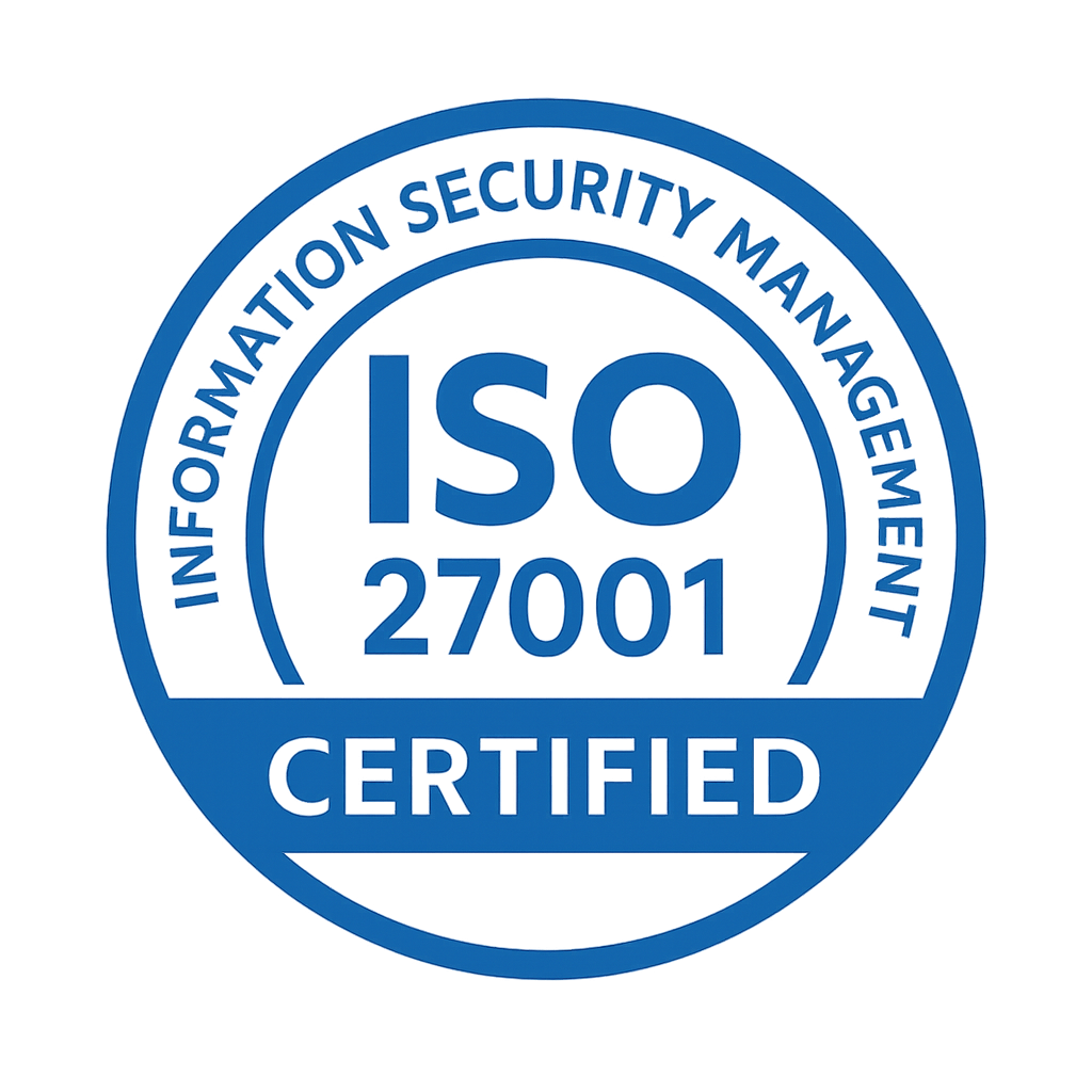 ISO 27001 Certification Badge